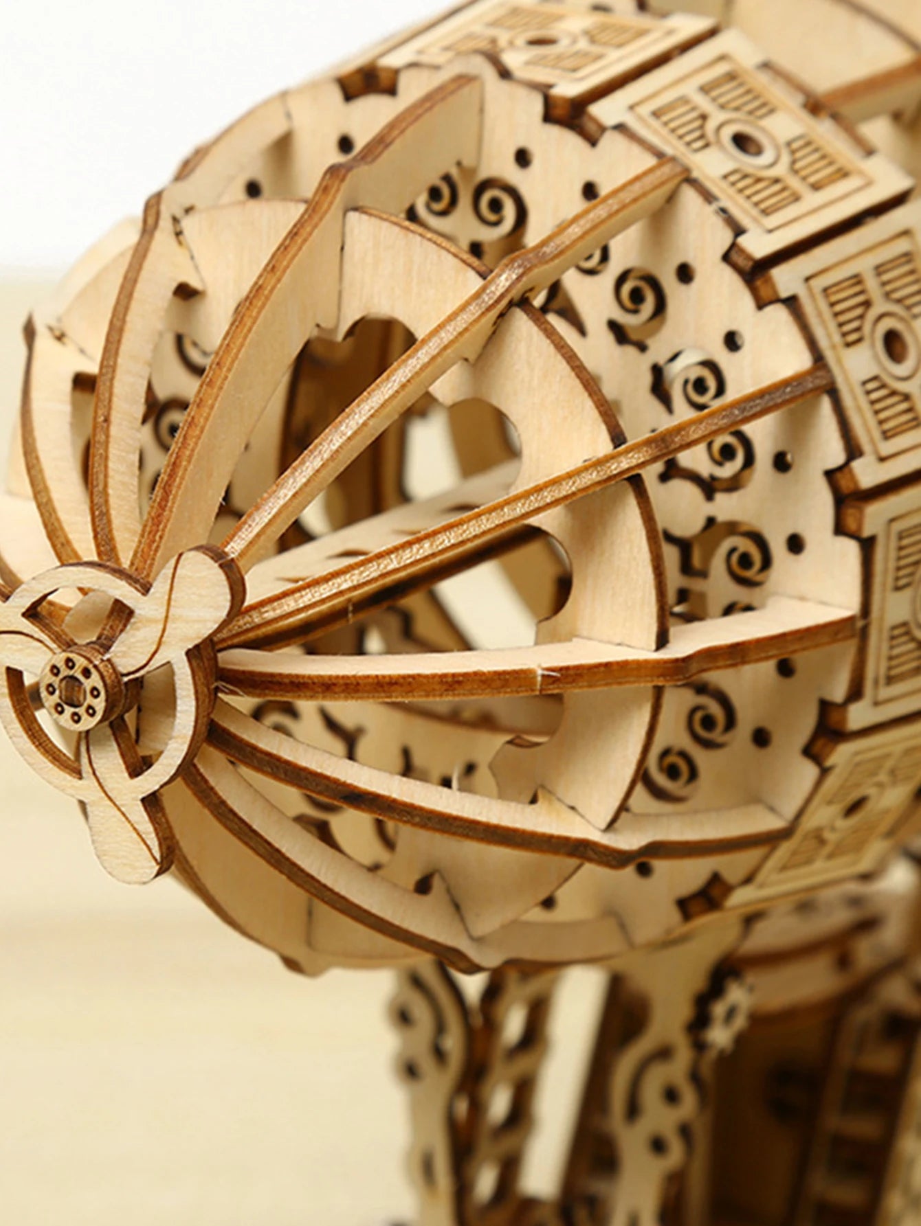 3D Wooden Airship Puzzle