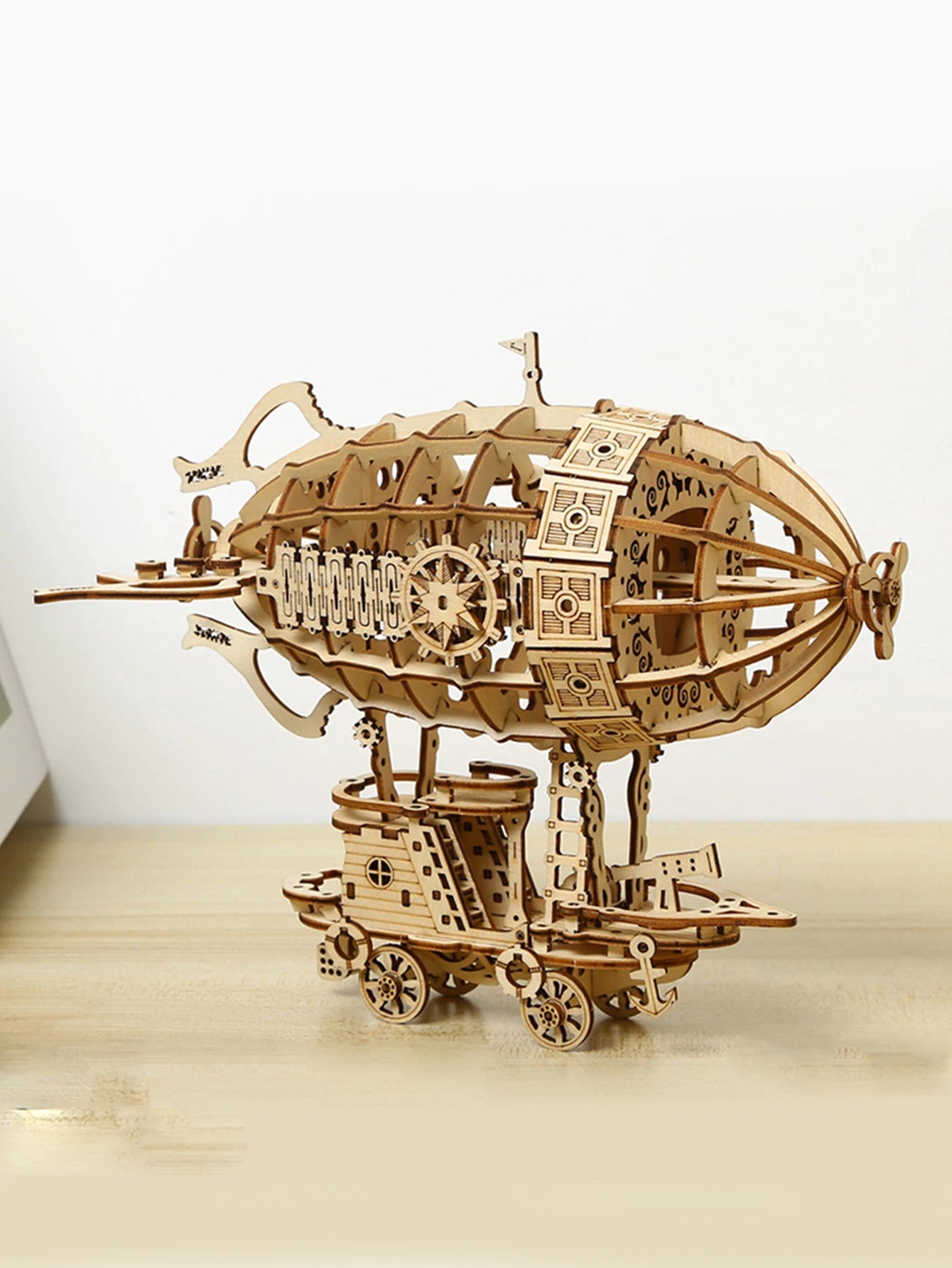 3D Wooden Airship Puzzle