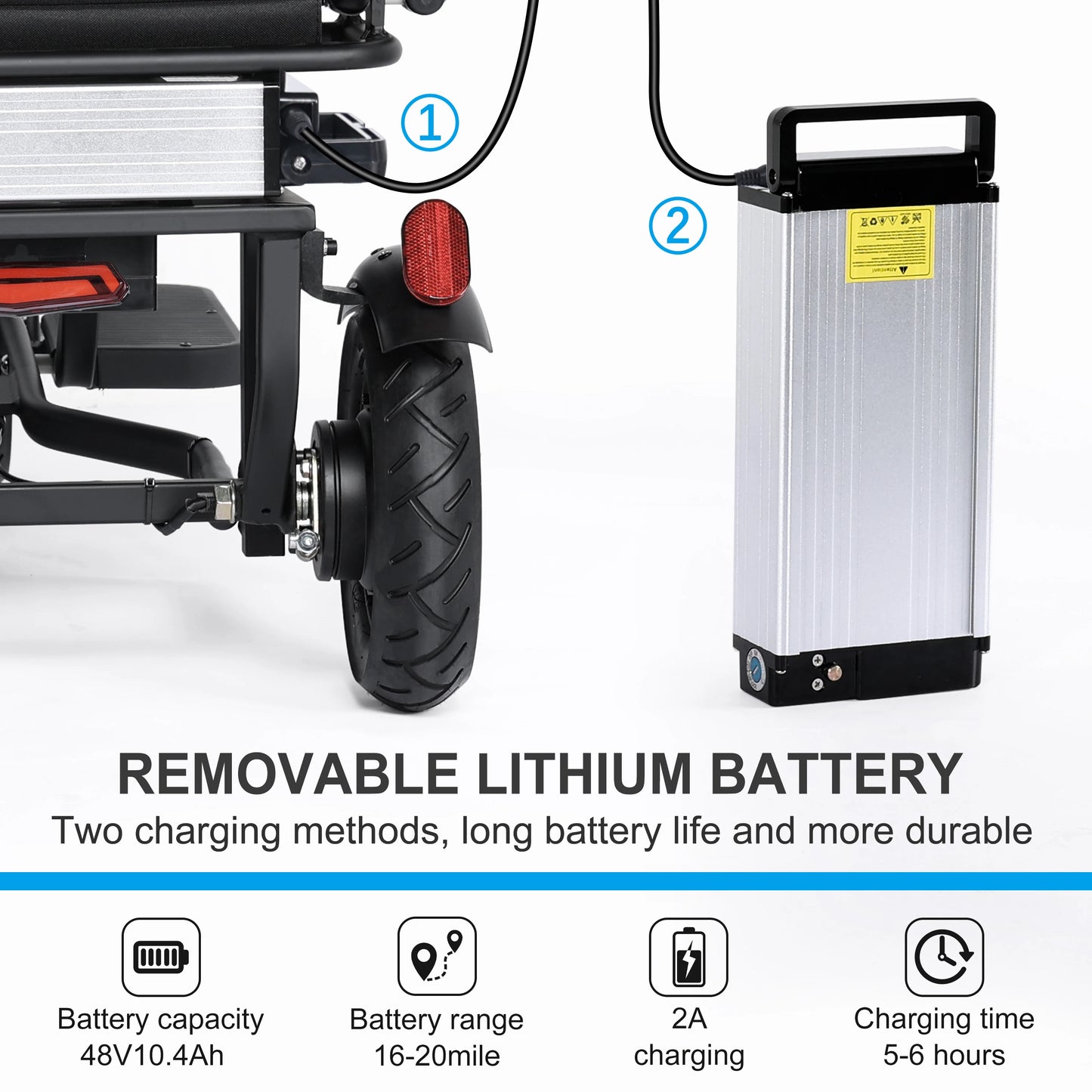 3 Wheel Electric Scooter