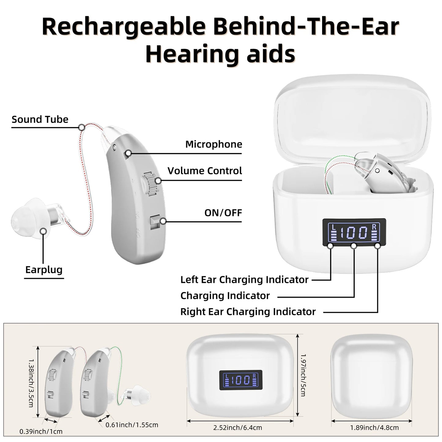 Rechargeable Hearing Aids
