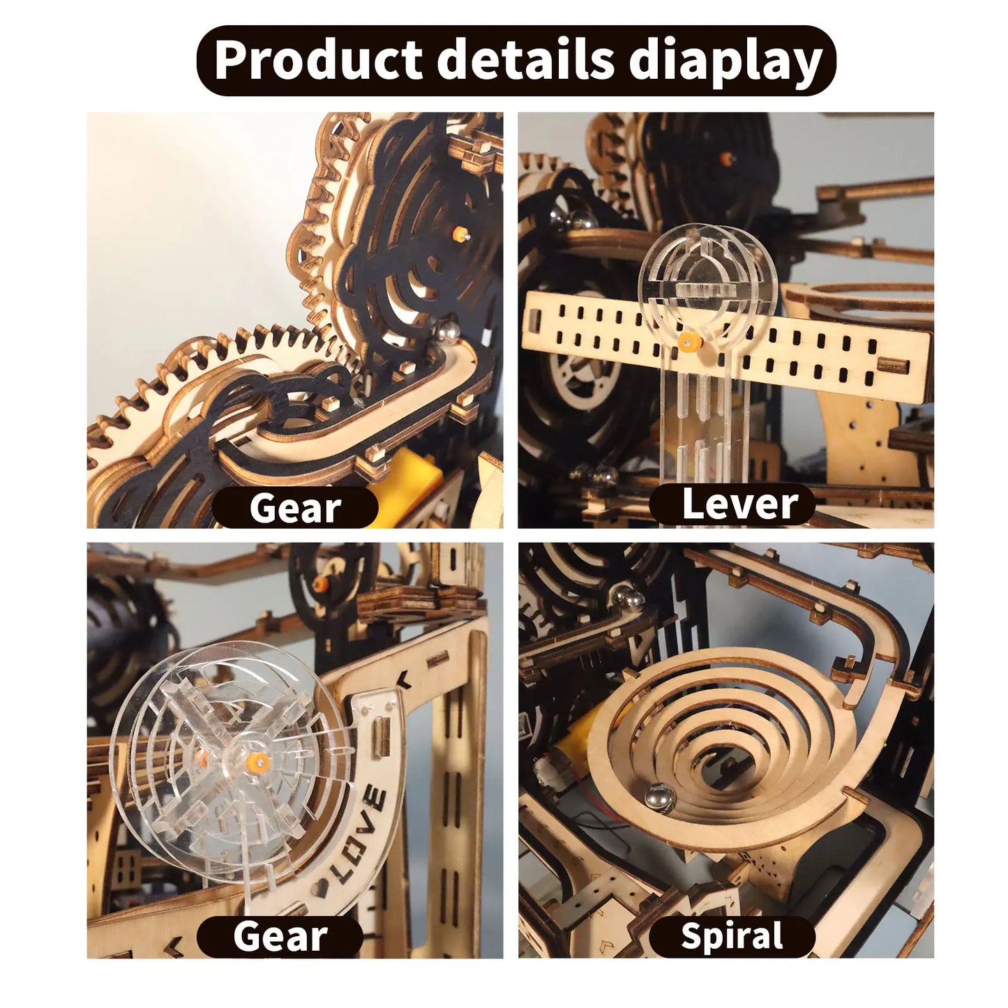 Electric 3D Wooden Puzzle
